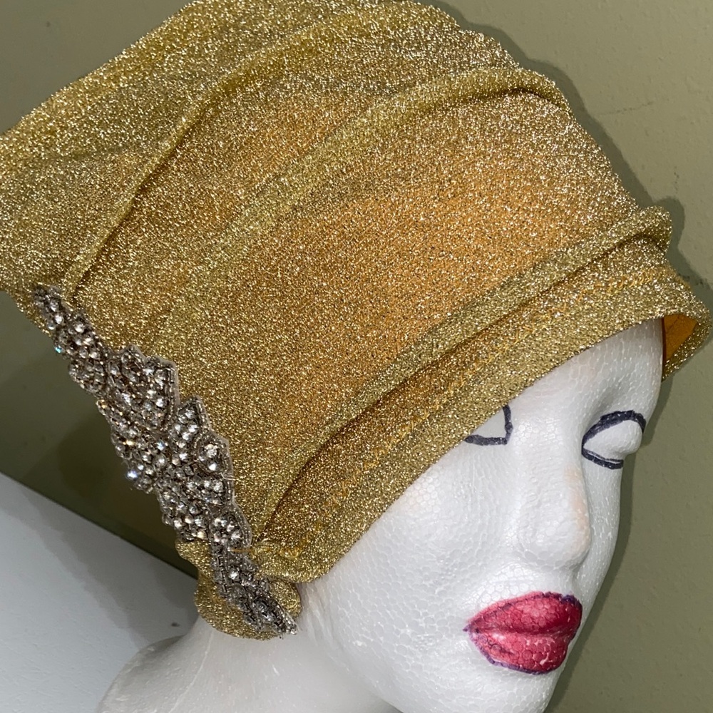 Gorgeous Fabric Turban Hat by Kymmy Koo